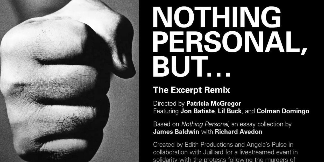 VIDEO: The Juilliard School Releases NOTHING PERSONAL BUT... Director's Cut Video