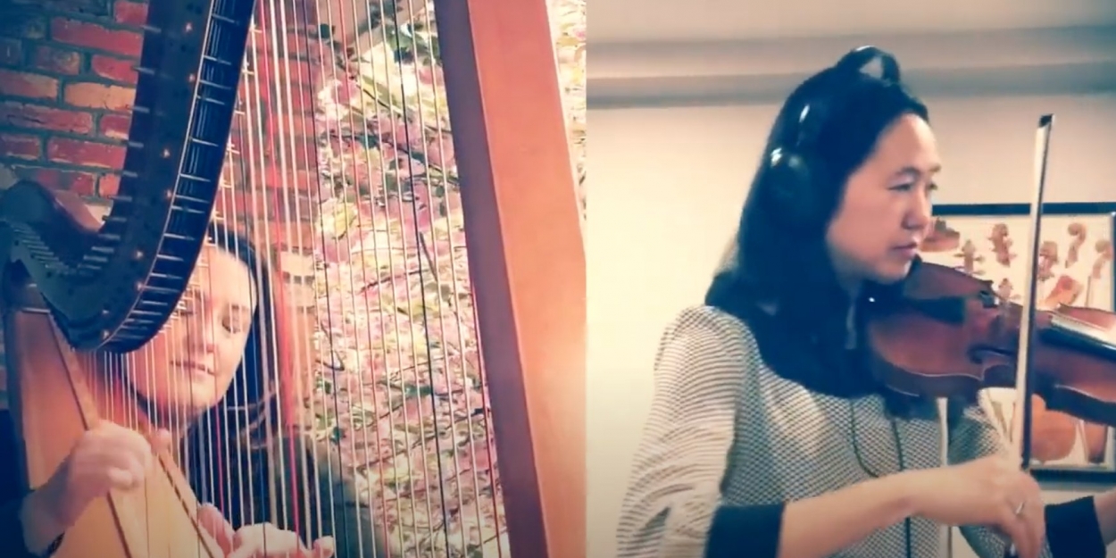 VIDEO: NSO's Adriana Horne and Jennifer Kim Perform Strauss Video
