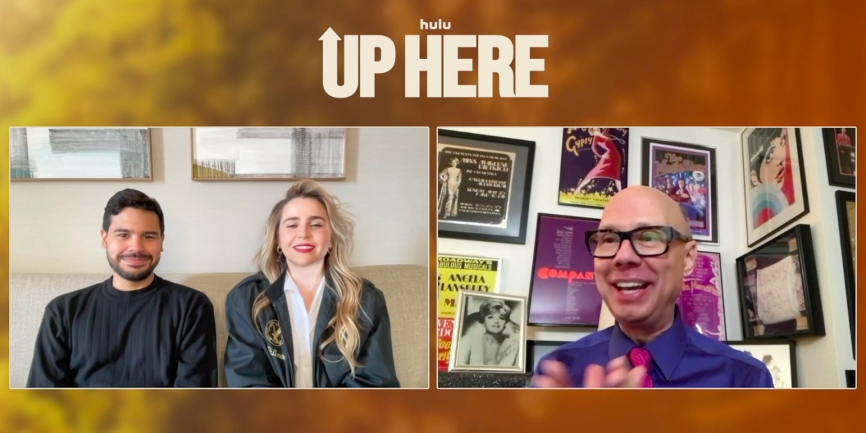 Video: Mae Whitman & Carlos Valdes on Starring in UP HERE on Hulu Video