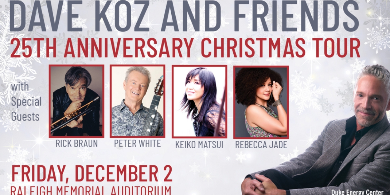 Dave Koz and Friends 25th Anniversary Christmas Tour Comes To Duke