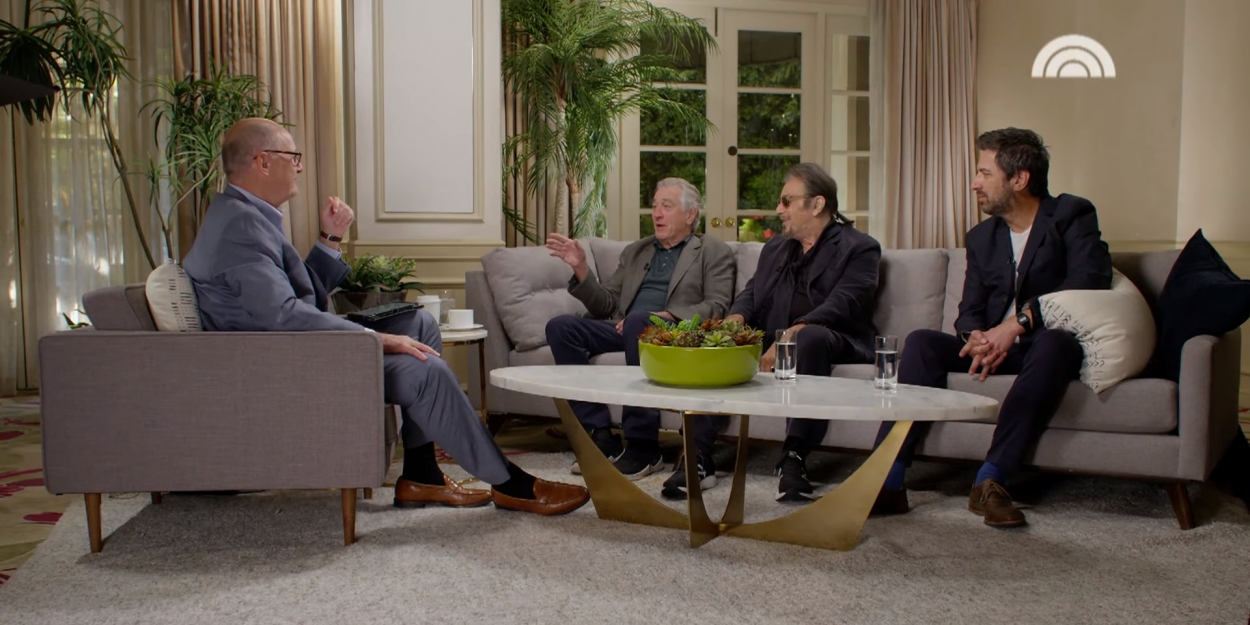 VIDEO: Watch Robert DeNiro, Al Pacino and Ray Romano Interviewed on TODAY SHOW Video
