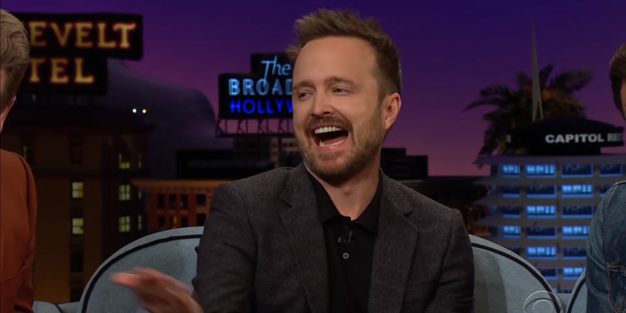 VIDEO: Aaron Paul Says He Needs Help With His Hands on THE LATE LATE SHOW Video