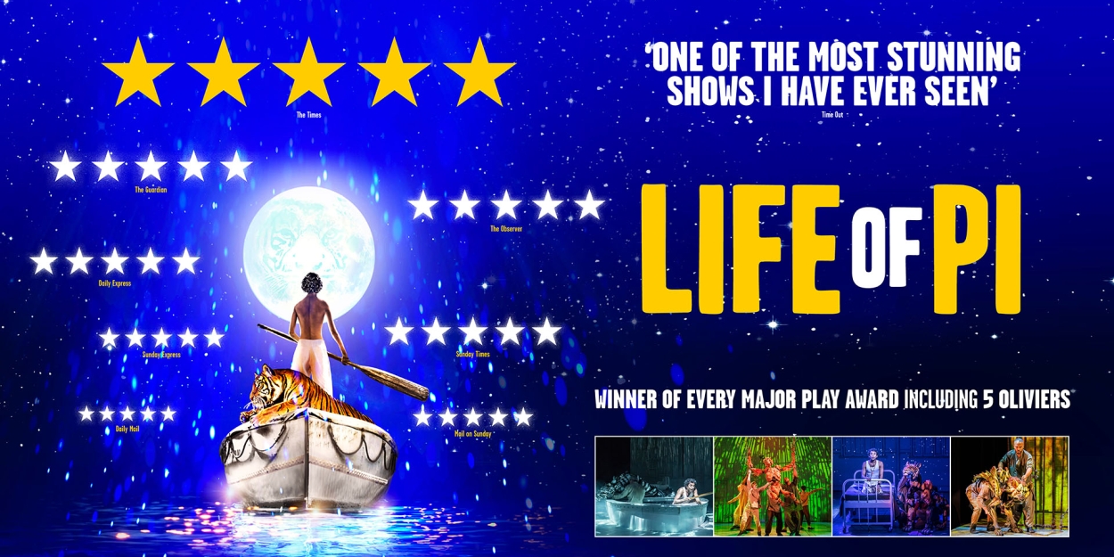 LIFE OF PI, THE DRIFTERS GIRL & More Set for Upcoming New Victoria Theatre Season  Image