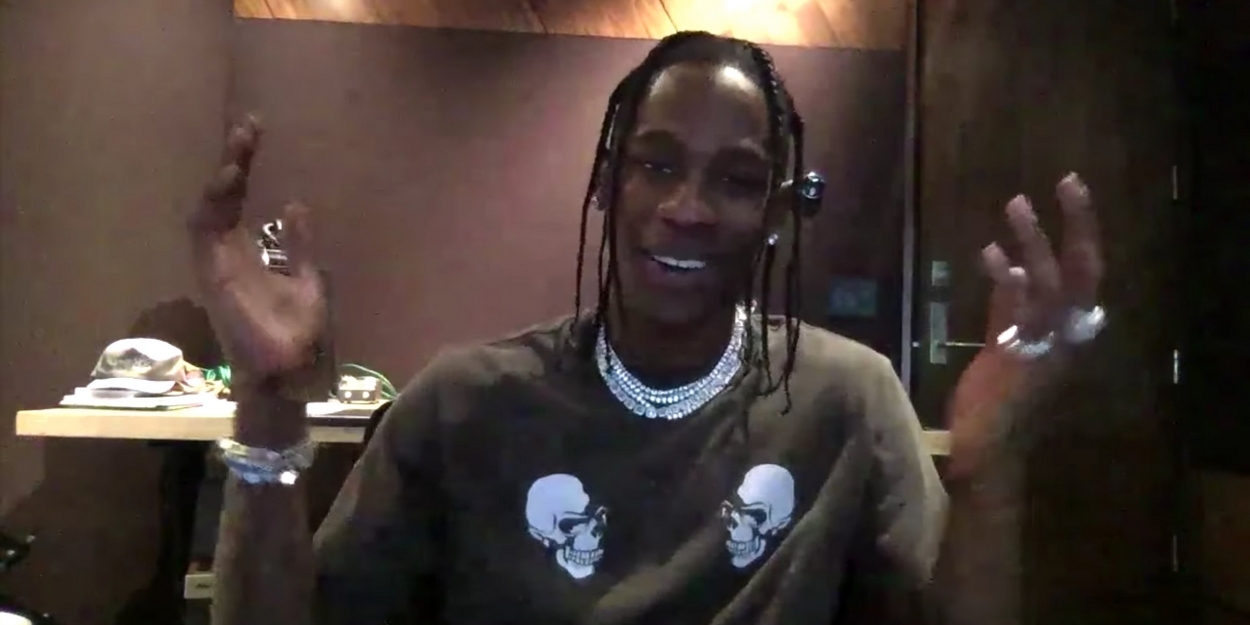 VIDEO: Travis Scott Talks McDonald's on JIMMY KIMMEL LIVE Video