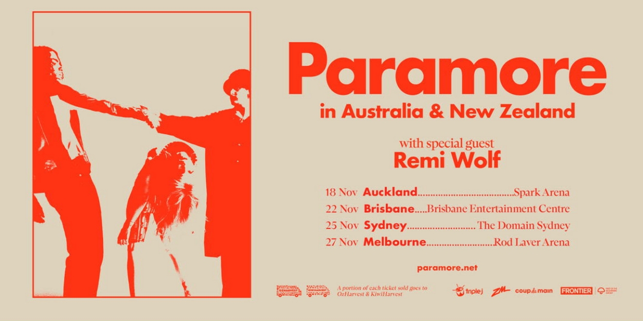 Paramore Set Australia & New Zealand Dates For November 2023 