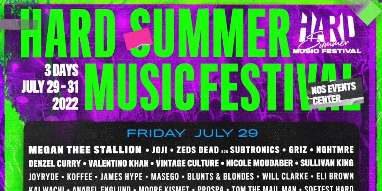 HARD Events Announces Lineup For HARD Summer Music Festival 2022