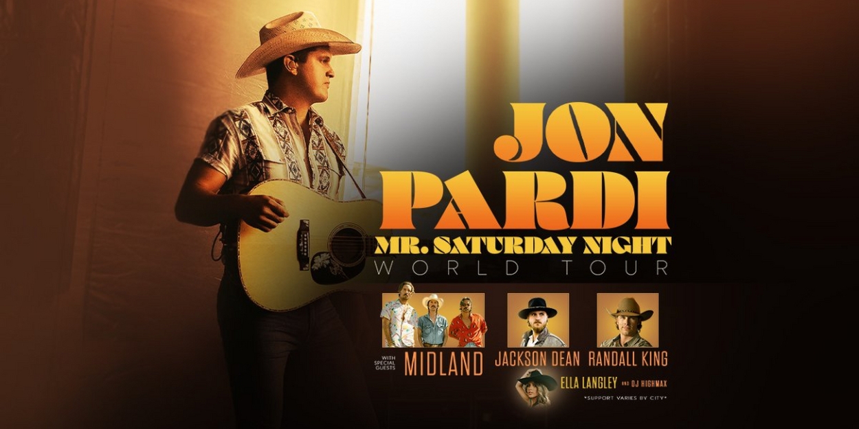 Country Star Jon Pardi Announces 2023 MR. SATURDAY NIGHT World Tour Dates 