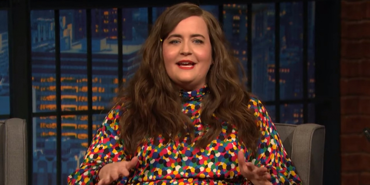 VIDEO: Aidy Bryant Says She Made Harry Styles Eat out of a Trash Can on LATE NIGHT… Video
