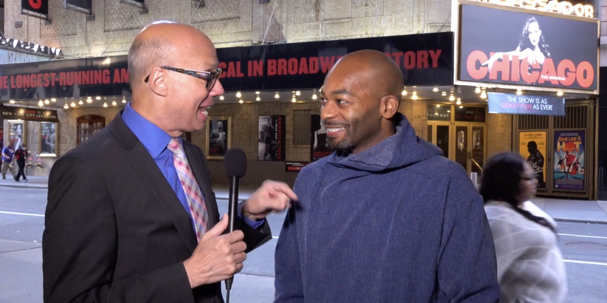 Video: Brandon Victor Dixon Opens Up About His New Broadway Gig in CHICAGO Photo