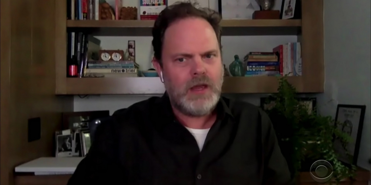 VIDEO: Rainn Wilson Imagines Dwight in a Pandemic on THE LATE LATE SHOW Video