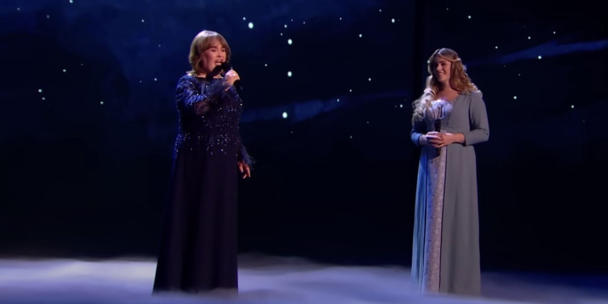 Video: Susan Boyle Performs 'I Dreamed a Dream' With the Cast of LES MIS Video
