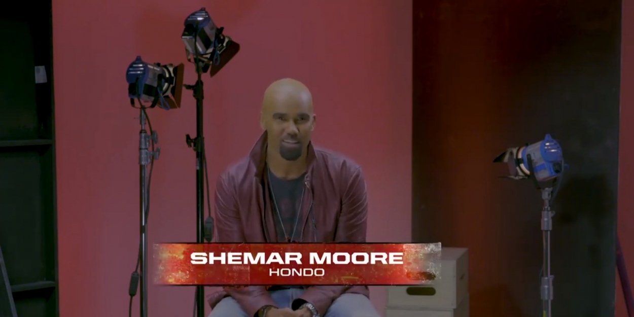 VIDEO: Shemar Moore Talks About What Hondo Would Do on SWAT Video