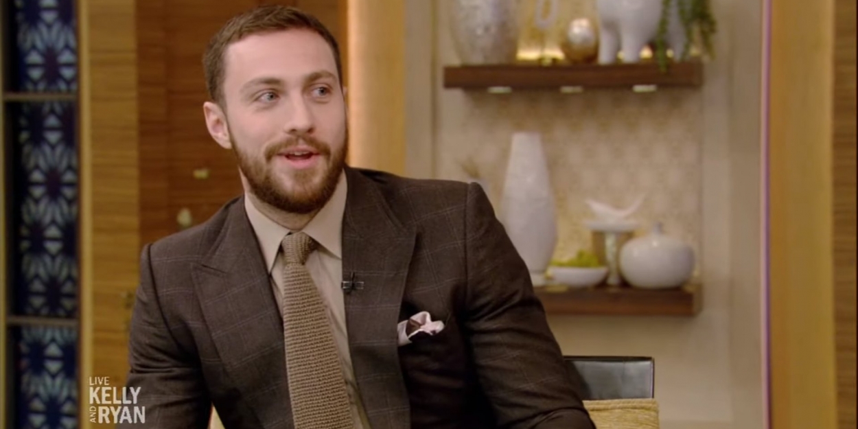 VIDEO: Aaron Taylor-Johnson Talks Coaching His Daughter's Basketball Team on LIVE… Video