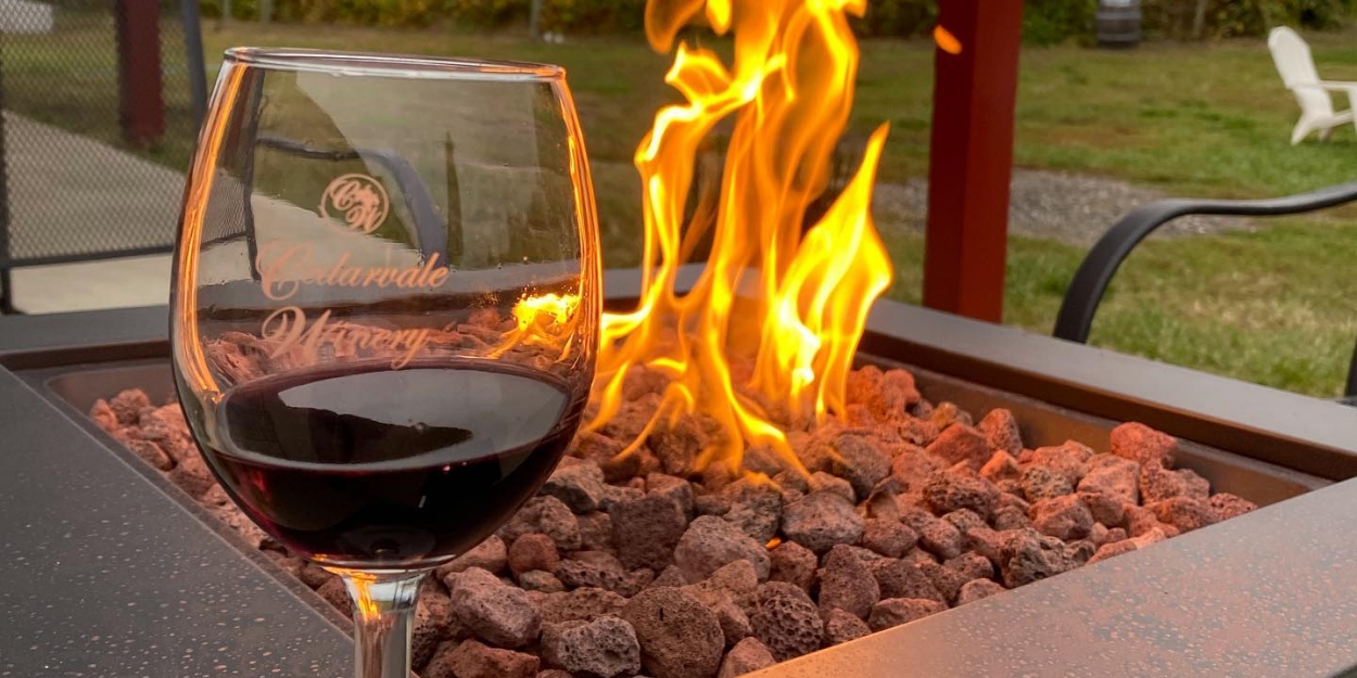 FIRE PITS, HEATERS & GREAT WINE MAKE Fire Pits, Heaters & Great Wine at NJ WINERIES
