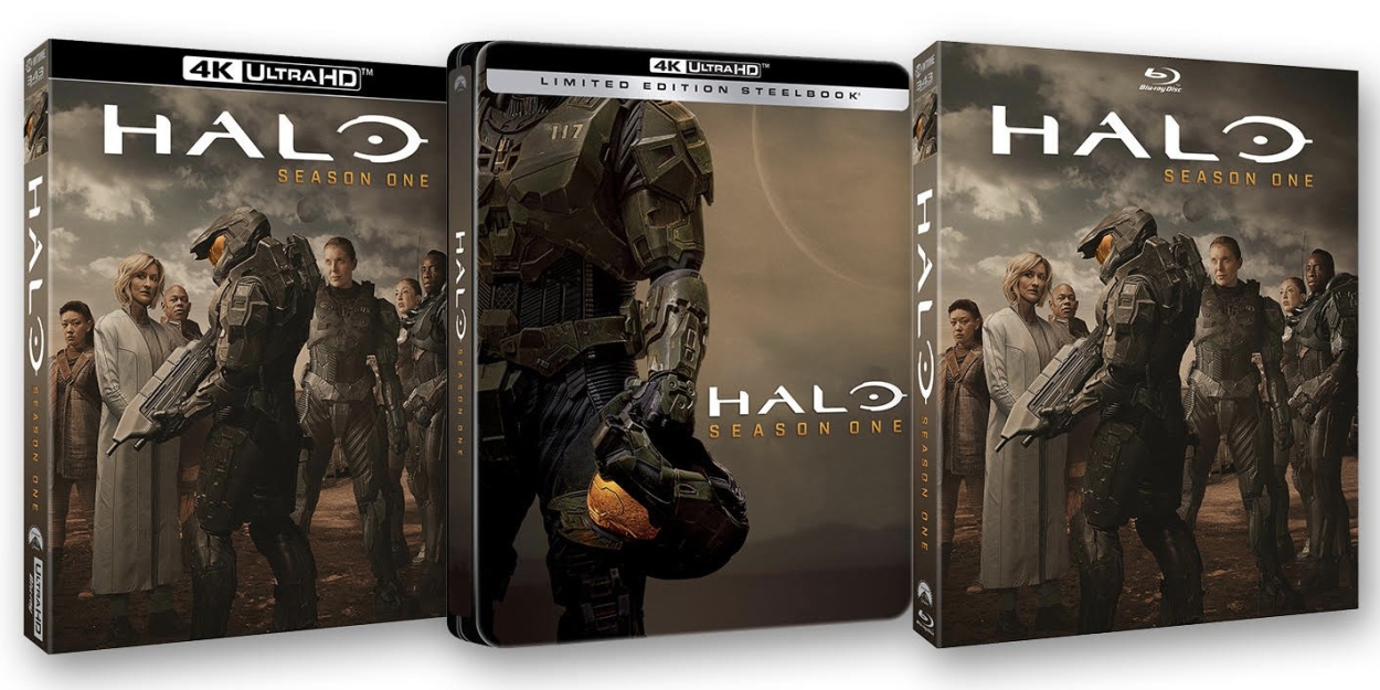 HALO Season One Sets DVD, Blu-ray, 4K UHD and Limited-Edition 4K UHD Steelbook Release 
