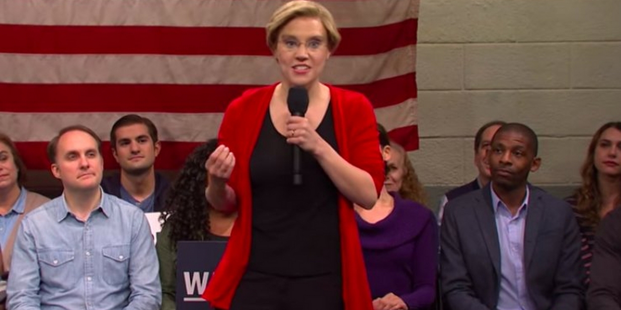 VIDEO: SATURDAY NIGHT LIVE Goes After Elizabeth Warren in Cold Open Video
