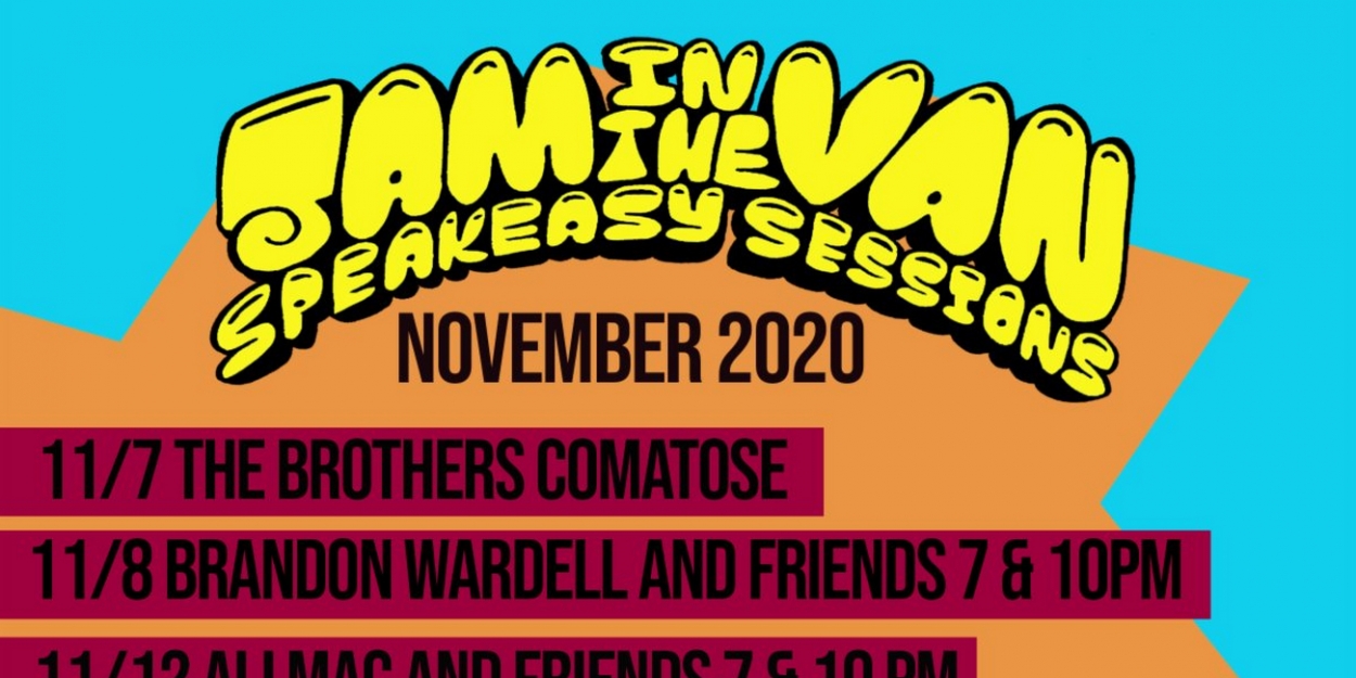 Jam In The Van Announces November Lineup for Speakeasy Sessions