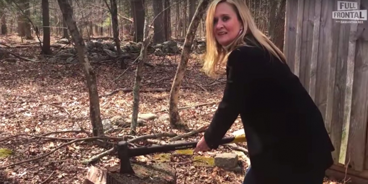 VIDEO: FULL FRONTAL Presents 'Beeing At Home with Samantha Bee!' Video