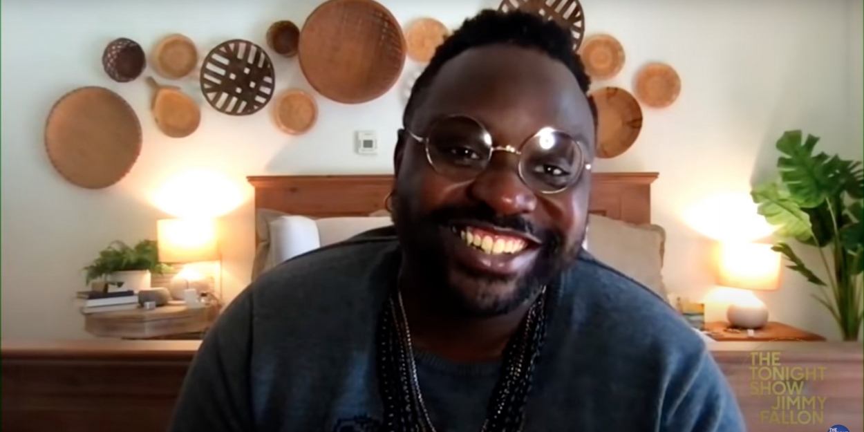 VIDEO: Brian Tyree Henry Talks About Meeting Brad Pitt on THE TONIGHT SHOW Video