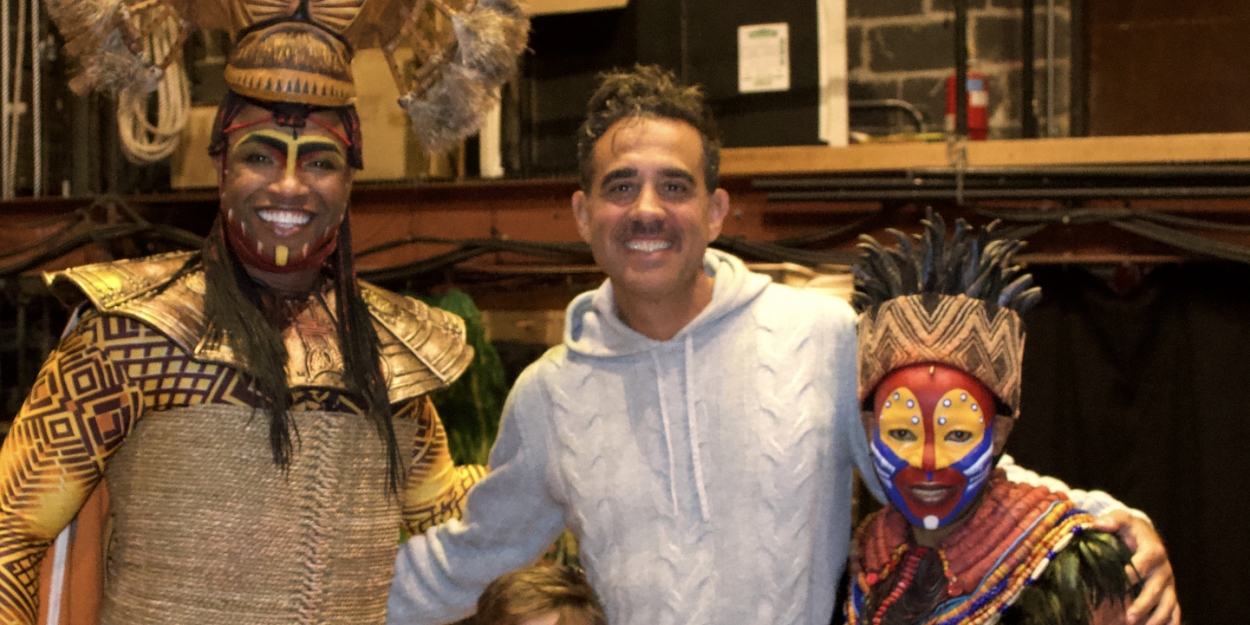 Photos: Bobby Cannavale Pays A Visit To THE LION KING On Broadway - Vimarsana News