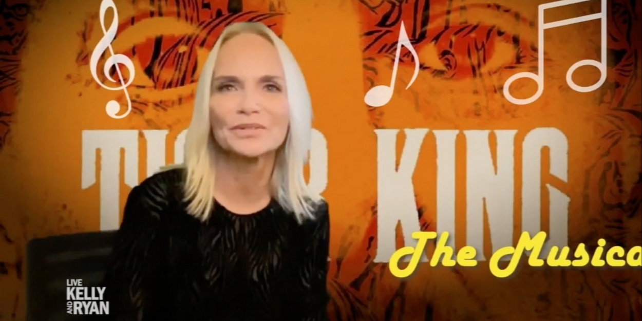 VIDEO: Kristin Chenoweth Directs a Fake TIGER KING Musical on LIVE WITH KELLY AND… Video