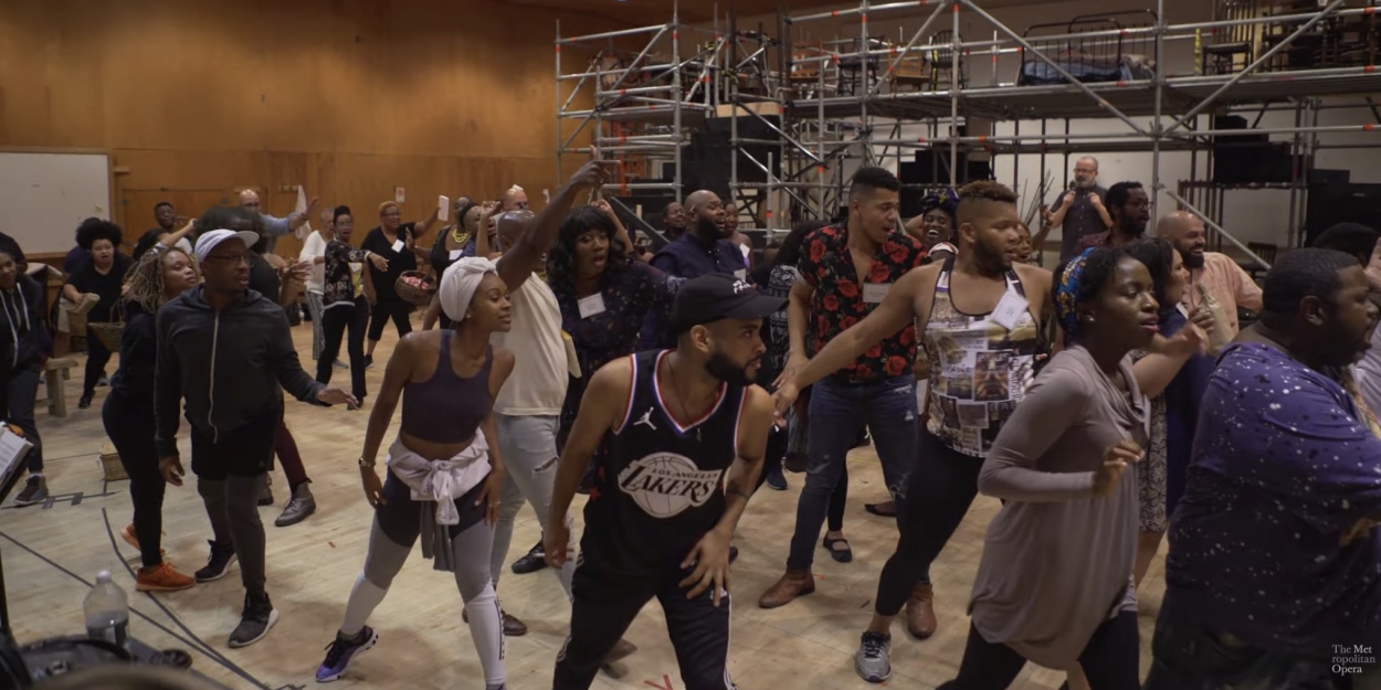 VIDEO: Get A First Look At PORGY AND BESS Rehearsals At The Met Opera Choreographed… Video