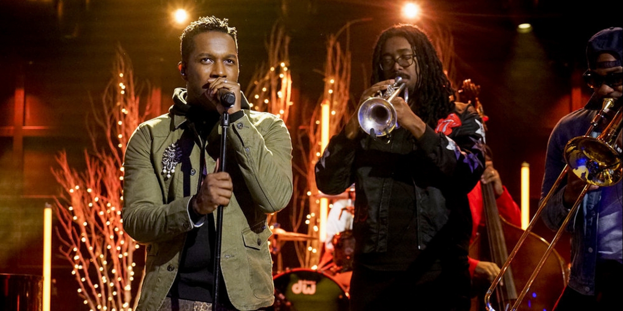 VIDEO: Leslie Odom Jr. Performs 'Cold' and 'Go Crazy' on A LITTLE LATE ...