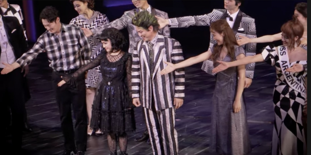VIDEO: Watch BEETLEJUICE's First Curtain Call In South Korea