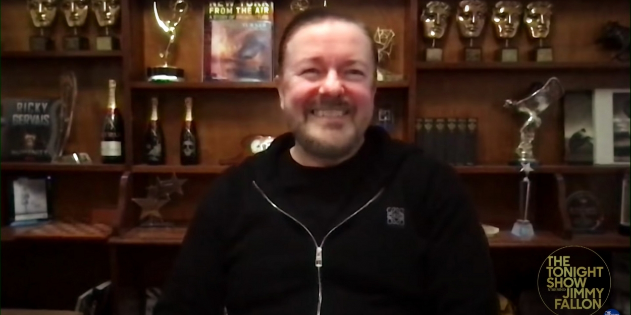VIDEO: Ricky Gervais Says He Would Fight an Old Lady for the COVID-19 Vaccine on THE… Video