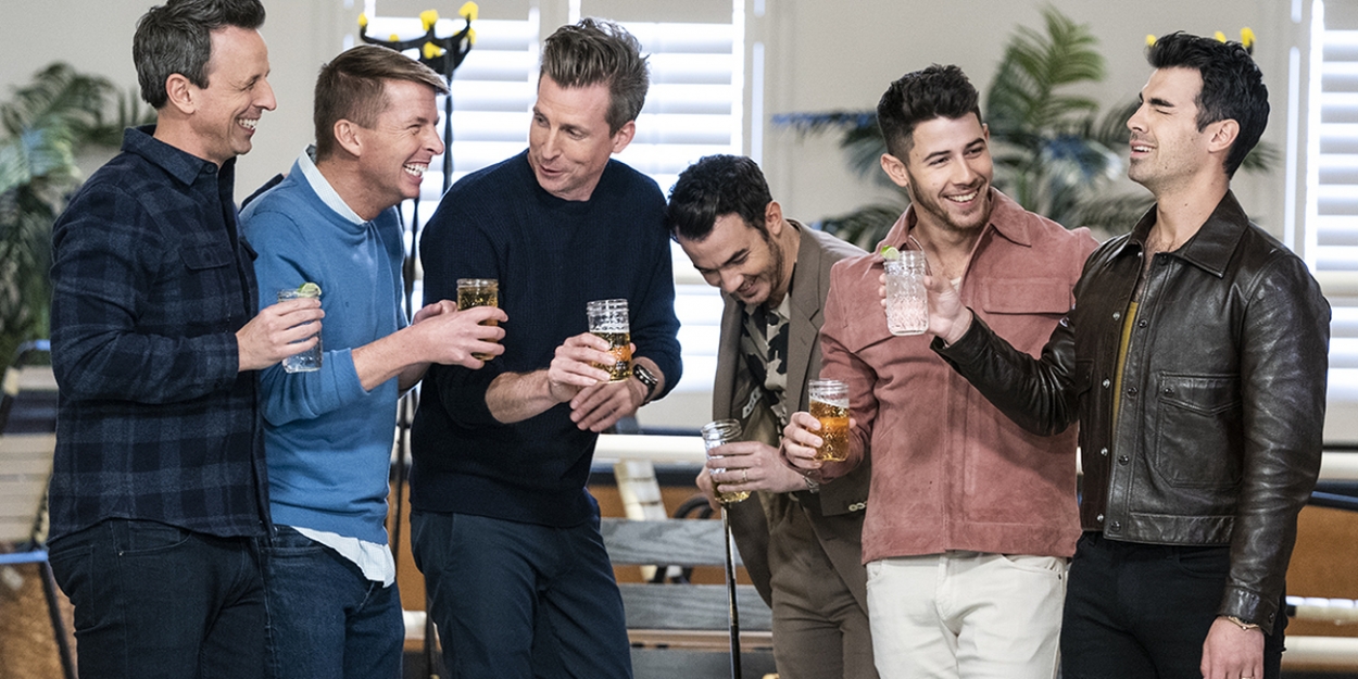 VIDEO: The Jonas Brothers Go Day Drinking with Seth Meyers Video