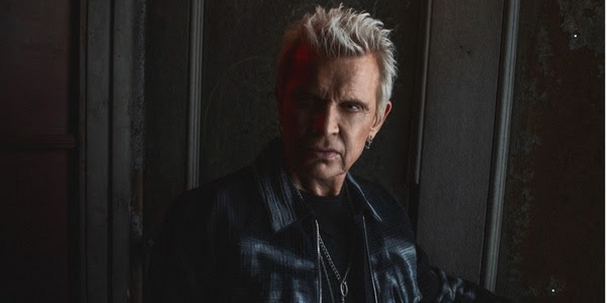 Billy Idol to Play at Los Angeles' Roxy Theatre & Amoeba Hollywood 