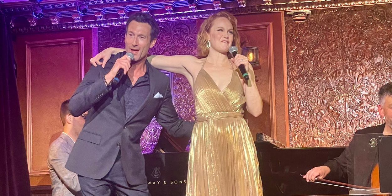 Review: Kate Baldwin and Aaron Lazar Throw a Casual Party in Cocktail Attire in ALL FOR YOU at 54 Below  Image