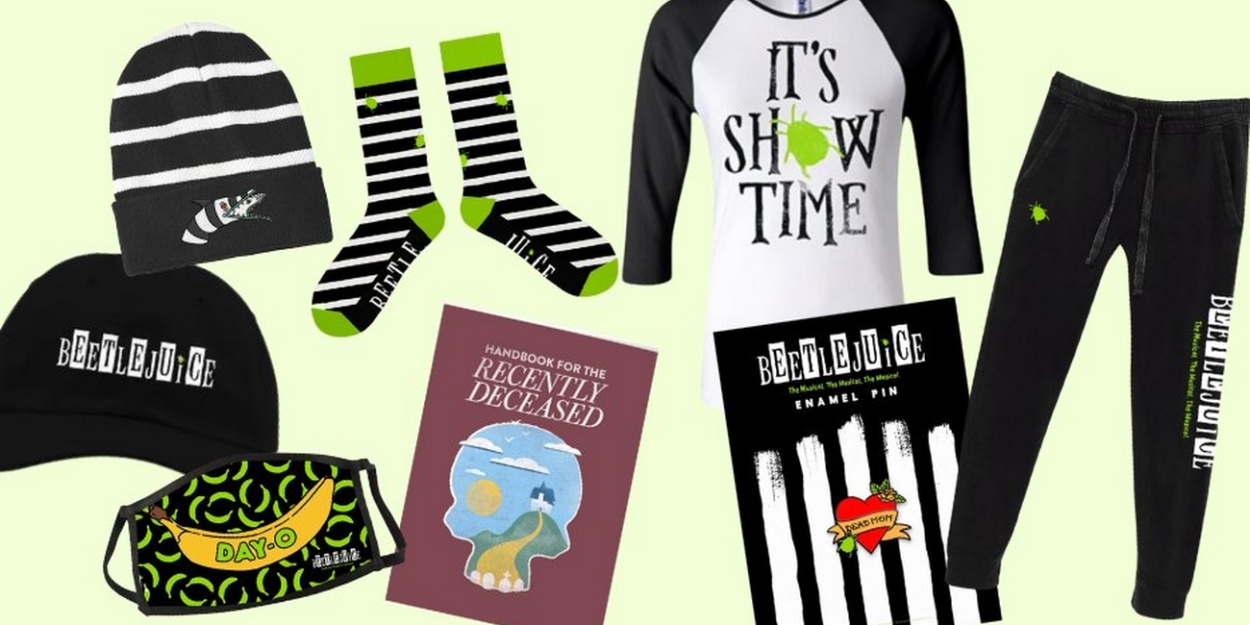Shop Beetlejuice on Broadway Merch, Shirts, Souvenirs & More In The BroadwayWorld Theatre Shop 