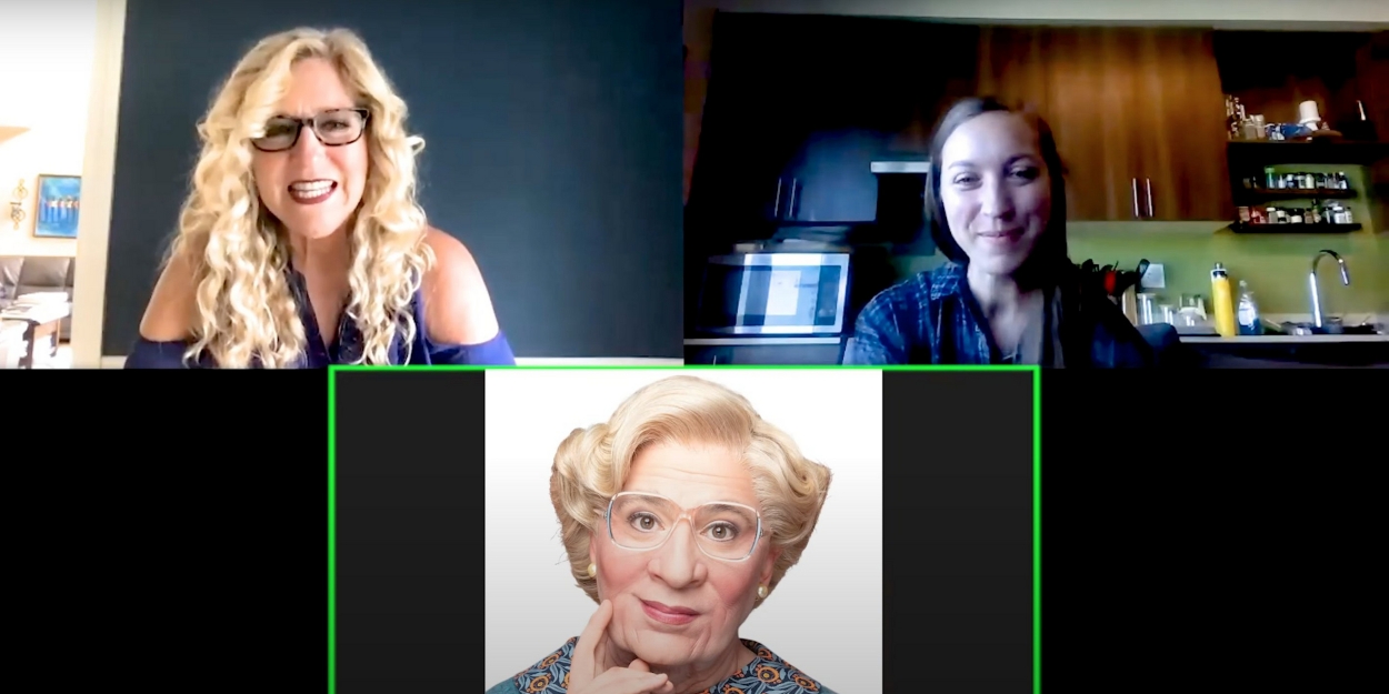 VIDEO: Mrs. Doubtfire (Rob McClure) Calls Winners of Mother's Day Contest Video