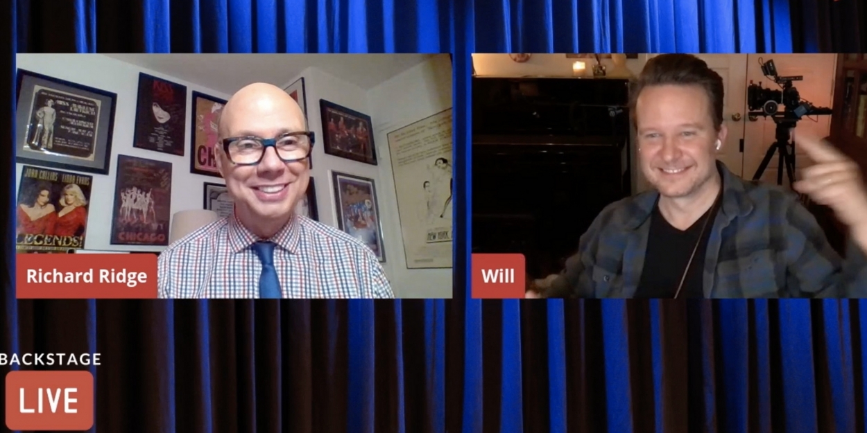 VIDEO: Will Chase Visits Backstage LIVE with Richard Ridge- Watch Now! Video
