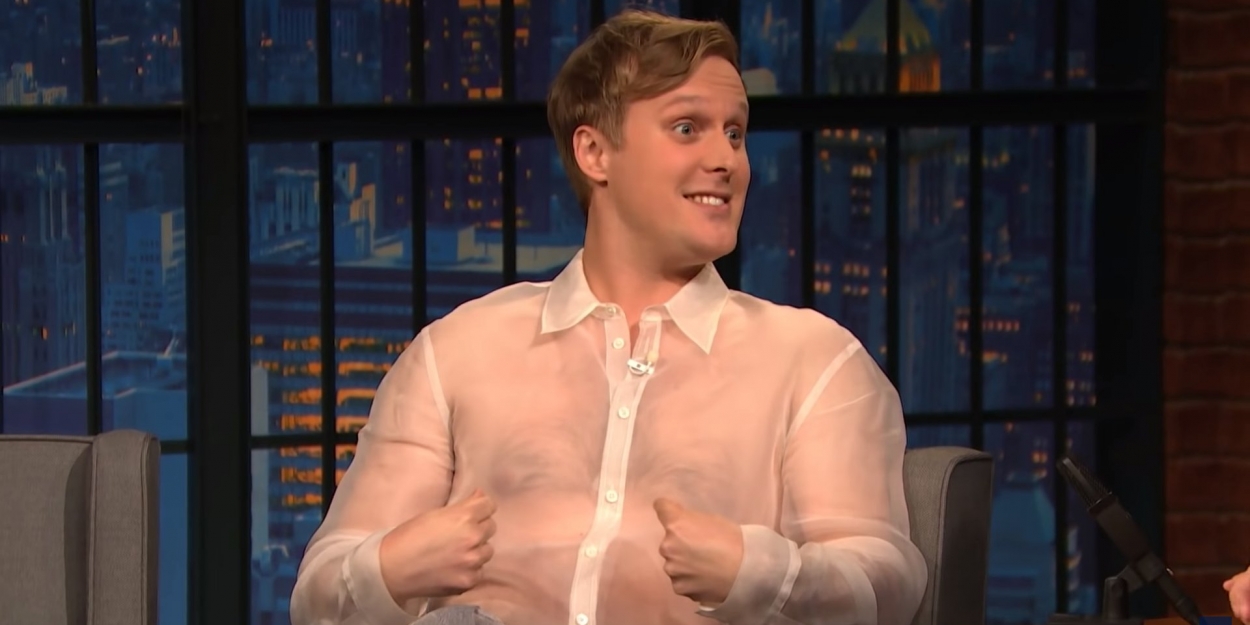 VIDEO: John Early Talks About Officiating Amy Schumer's Wedding on LATE NIGHT WITH… Video