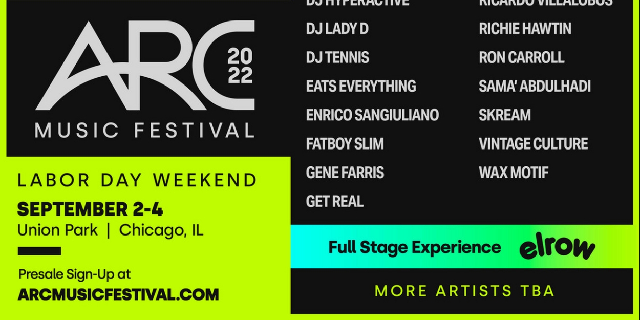 ARC Music Festival Announces 2022 Lineup - Vimarsana News