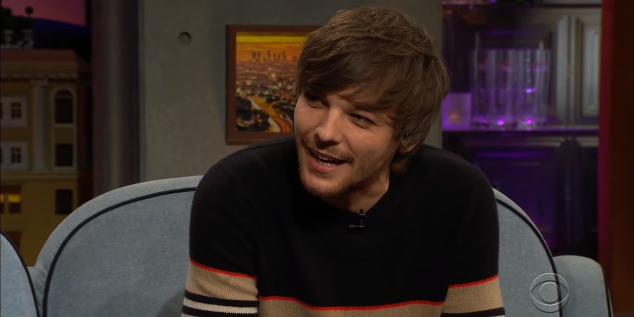 VIDEO: Louis Tomlinson Talks About Owning a Prop From FORREST GUMP on THE LATE LATE SHOW WITH ...