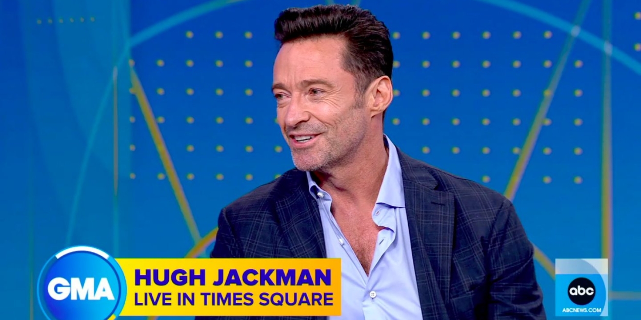 VIDEO: Hugh Jackman Reveals He Saw a NYC Marathon Runner in THE MUSIC MAN Audience… Video