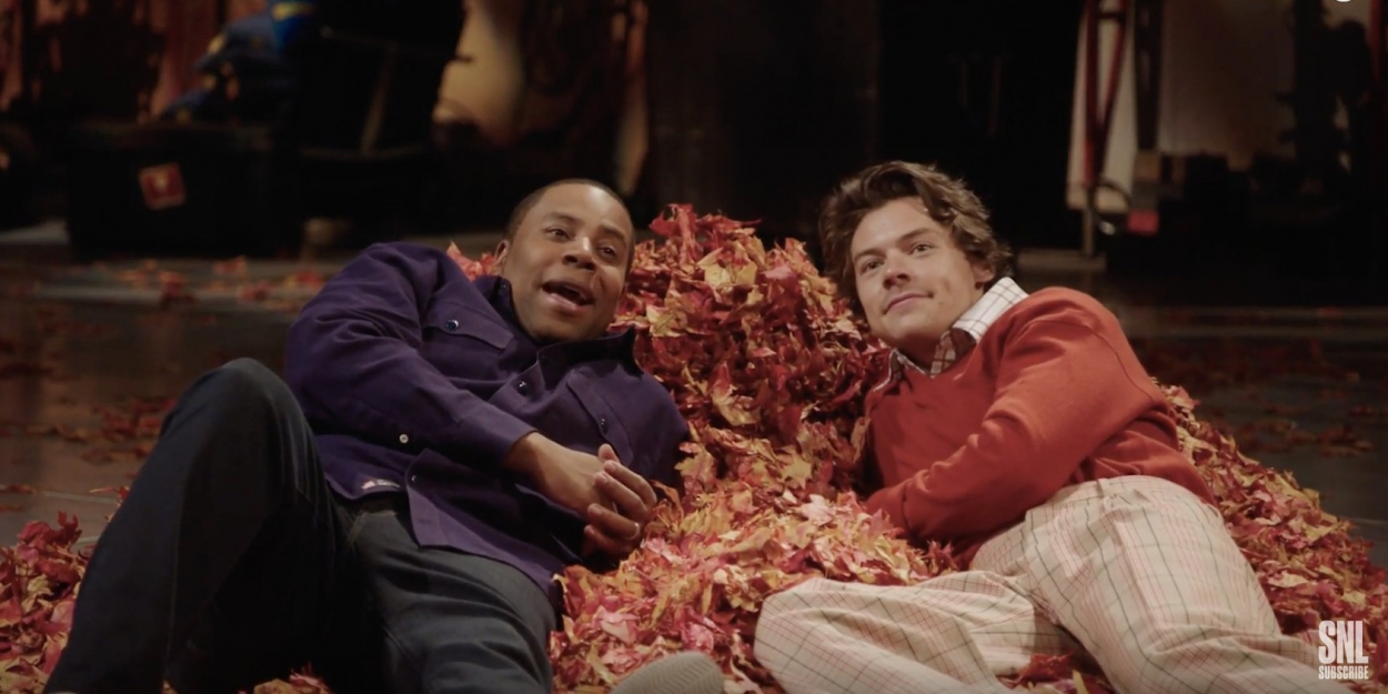 VIDEO: Harry Styles and Kenan Thompson Enjoy the Magic of Fall in New SATURDAY NIGHT… Video