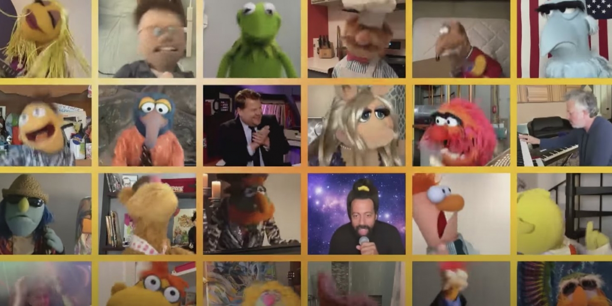 VIDEO: The Muppets and James Corden Perform 'With a Little Help from My Friends' Video