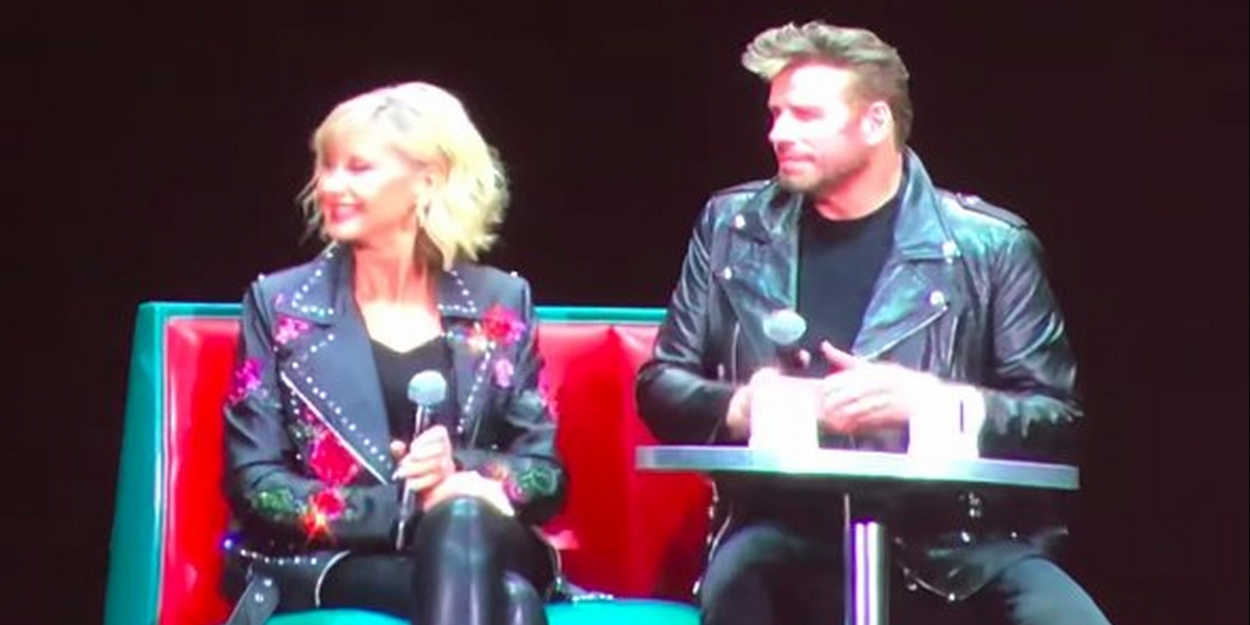 VIDEO: John Travolta and Olivia Newton-John Reunite For GREASE Sing-A-Long and Q & A Video