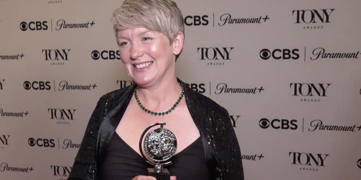 Video: Carolyn Downing Celebrates Tony Win for 'Best Sound Design of a Play' Video