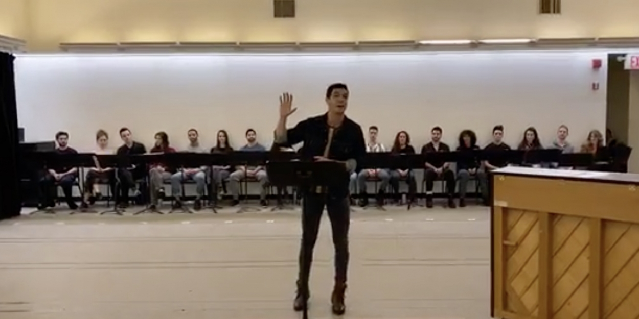 VIDEO: Watch Jason Gotay Sing 'Oh, What a Circus' from New York City Center's EVITA Video