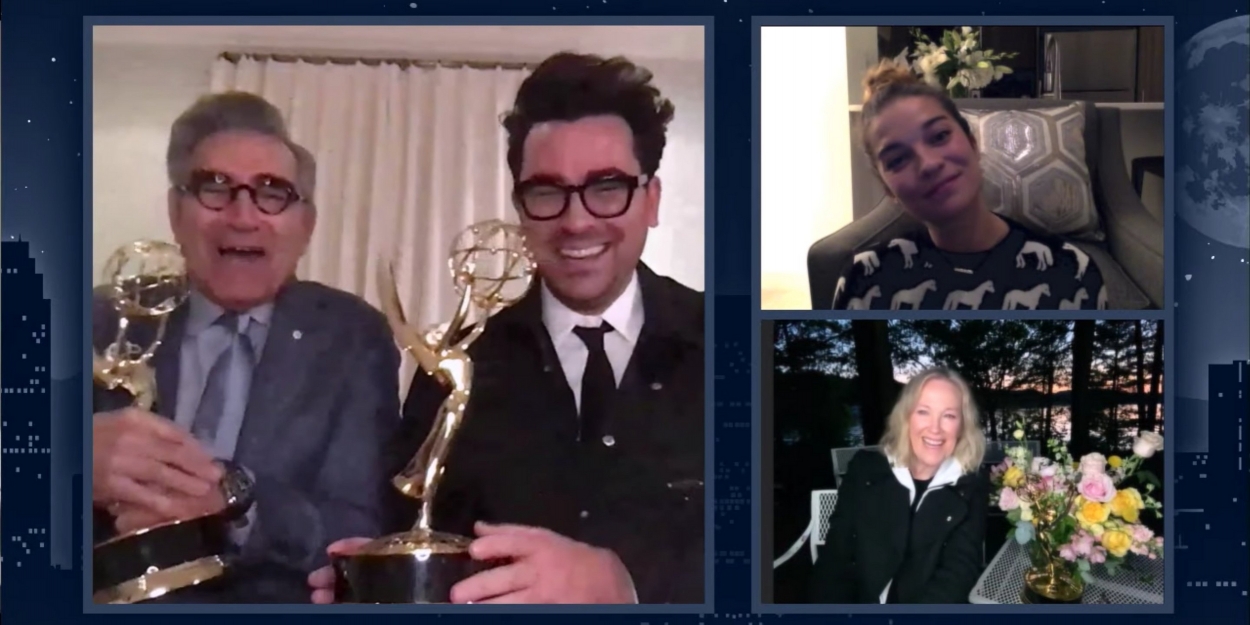 VIDEO: The Cast of SCHITT'S CREEK Talks Emmys on JIMMY KIMMEL LIVE Video
