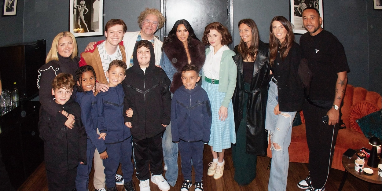 Photos: Kim Kardashian Attends BACK TO THE FUTURE The Musical in the West End