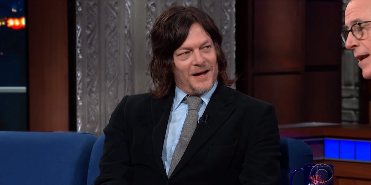 VIDEO: Norman Reedus Talks About His Famous Cat on THE LATE SHOW WITH ...