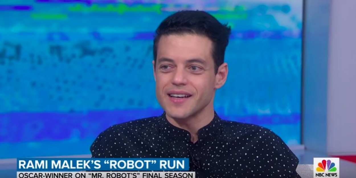 VIDEO: Rami Malek Discusses The Final Season Of MR. ROBOT on TODAY Video