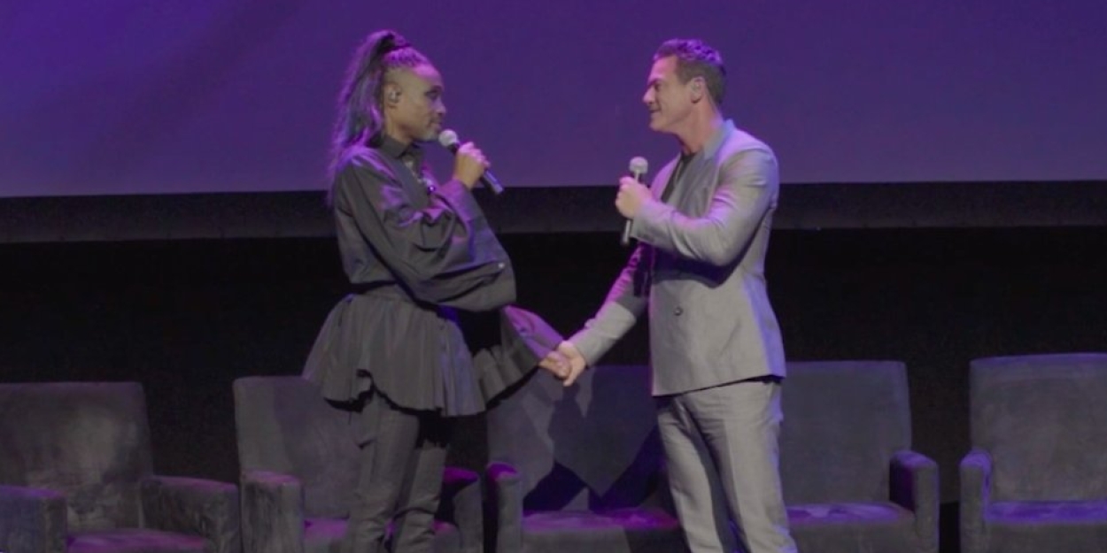 Video Watch Billy Porter & Luke Evans' Surprise Performance at the