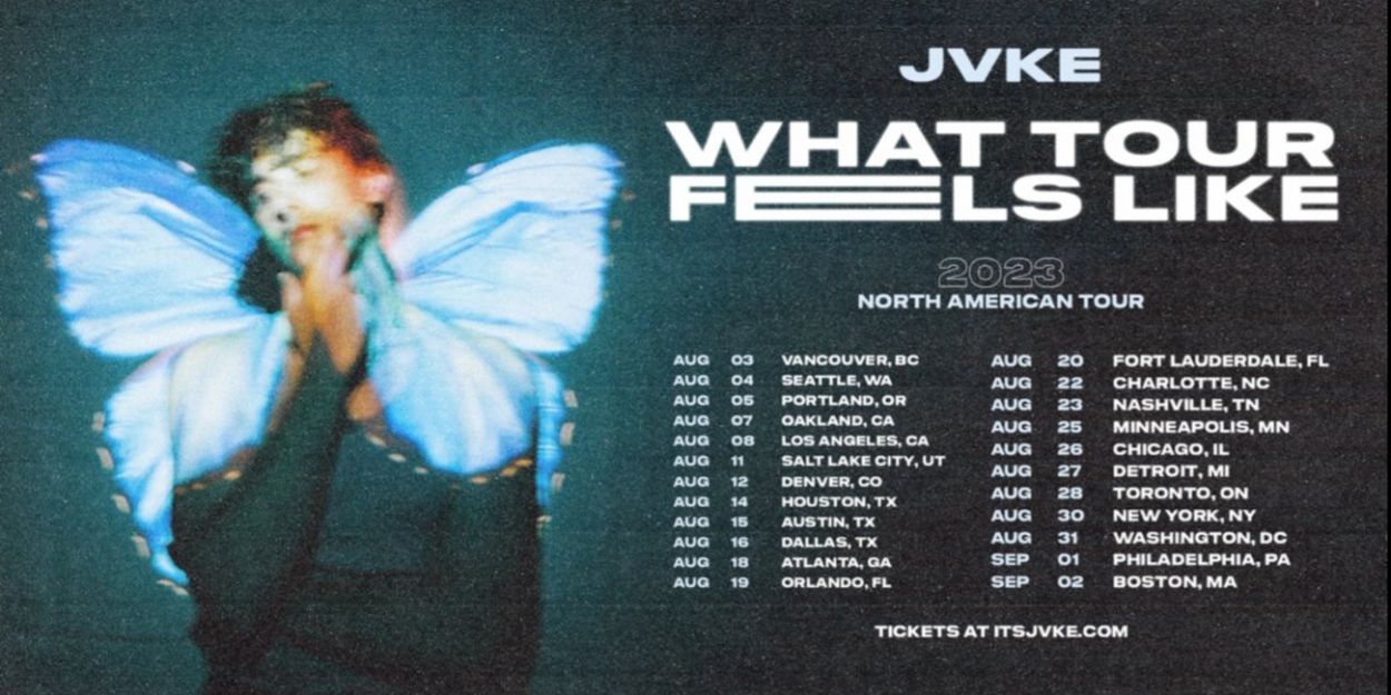 JVKE Announces Debut Headlining North American Tour 'What Tour Feels Like' 